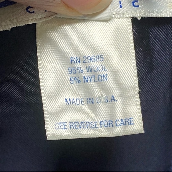 Pendleton Wool Blend Jacket Navy Size 18 - Picture 14 of 14